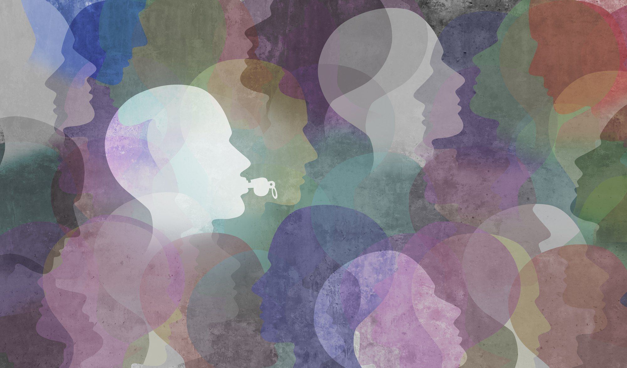 Mosaic of head blowing whistle regarding information on how Whistleblowers Protection in Canada Work