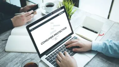 person searching for consumer protection regarding information on how consumer law protects your rights