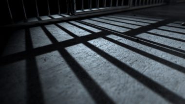 Solitary confinement prison cell