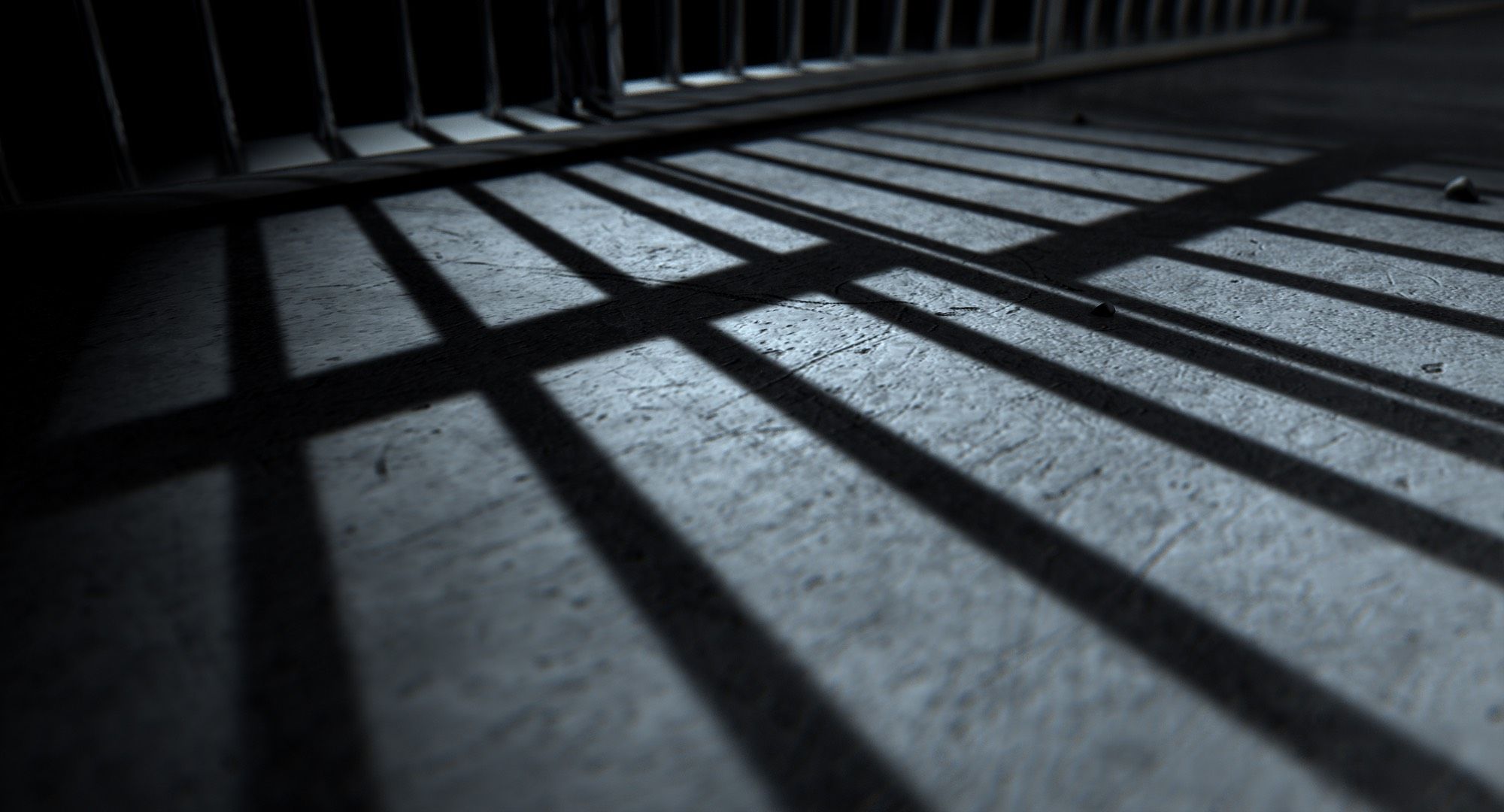 Solitary confinement prison cell