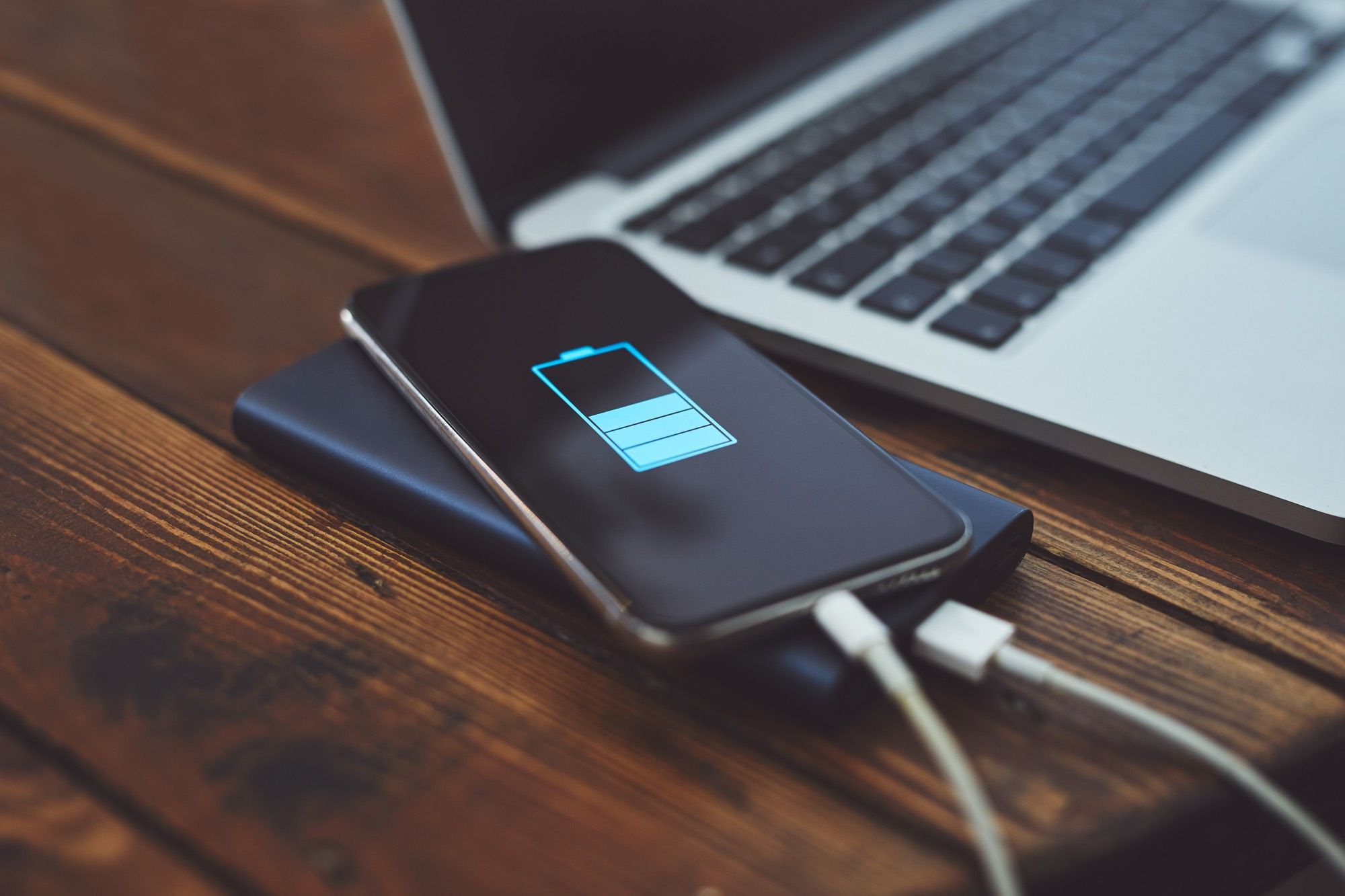 Recharging phone with battery pack