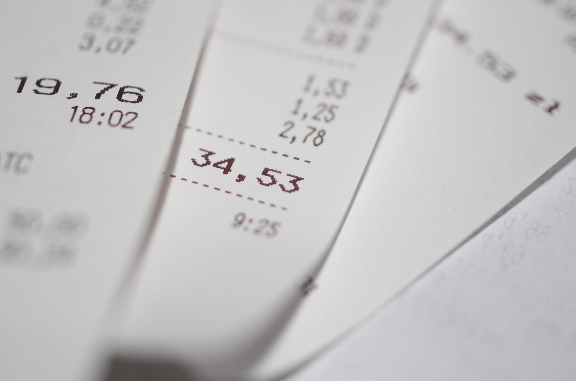 Receipts regarding information on whther you need proof of purchase to claim cash in a class action lawsuit settlement 