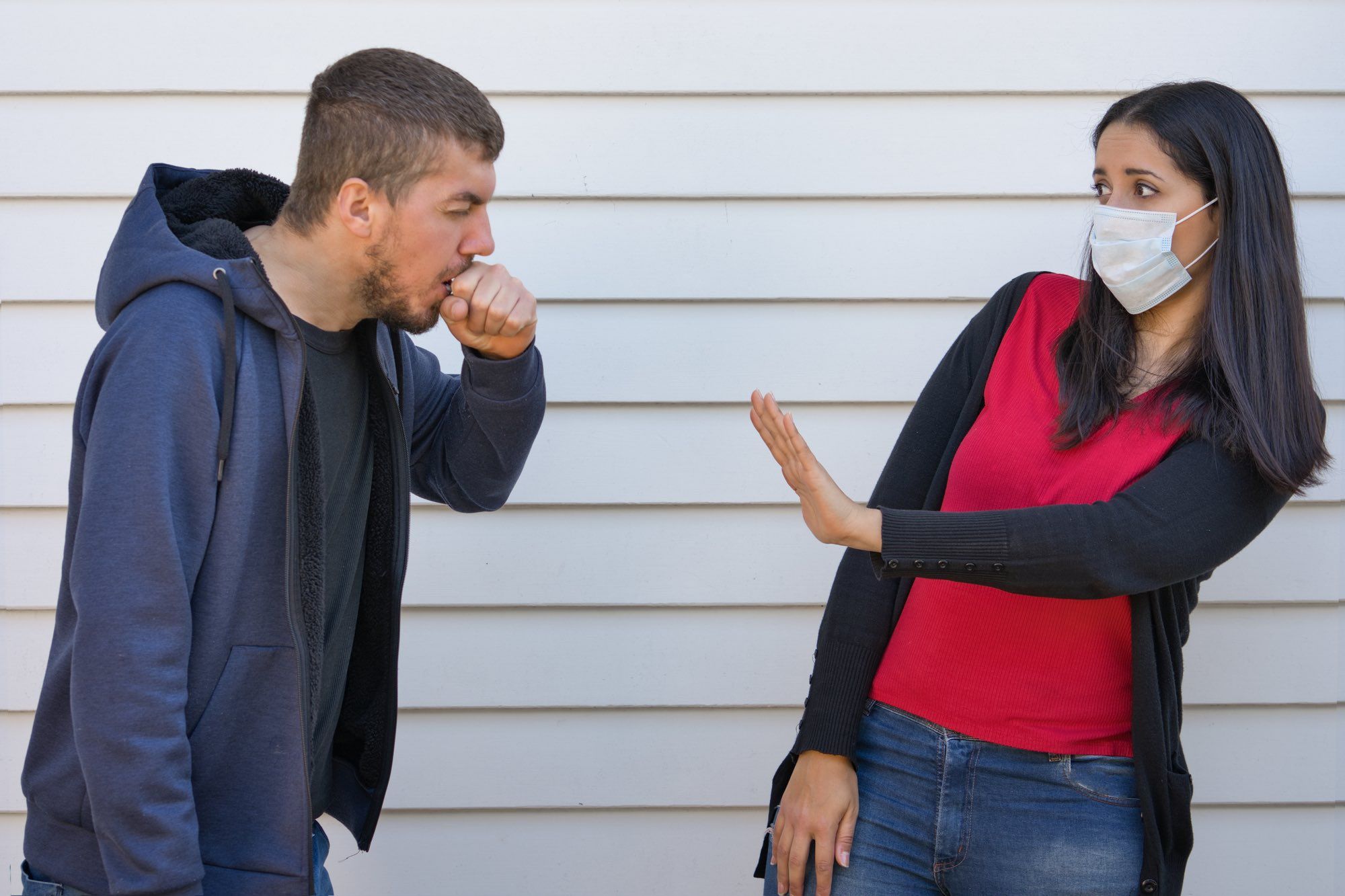 man coughing on woman amid covid face criminal charges