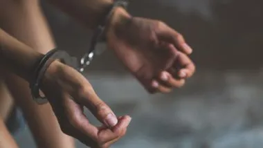 Handcuffs on person regardig the illegal strip search in prisons class action lawsuit filed