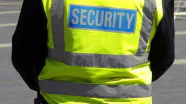 shot of a security guard regarding the security guard class action lawsuit settlement reached