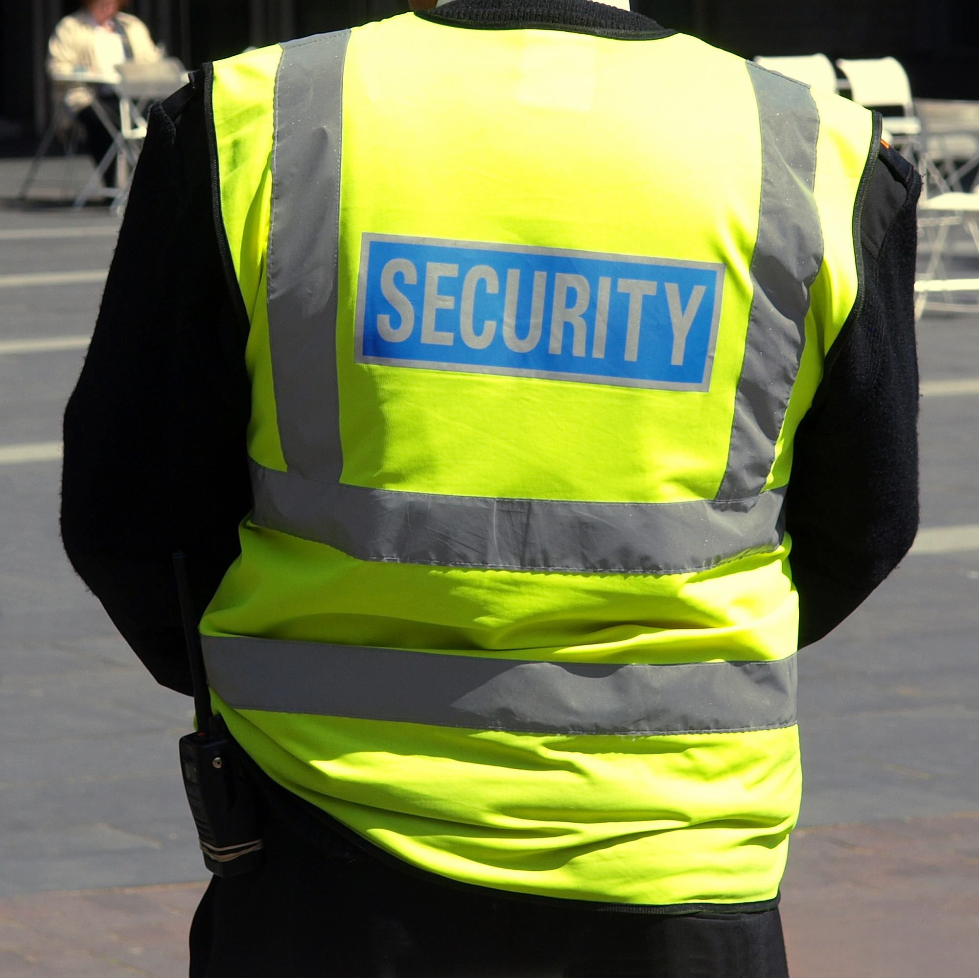 shot of a security guard regarding the security guard class action lawsuit settlement reached