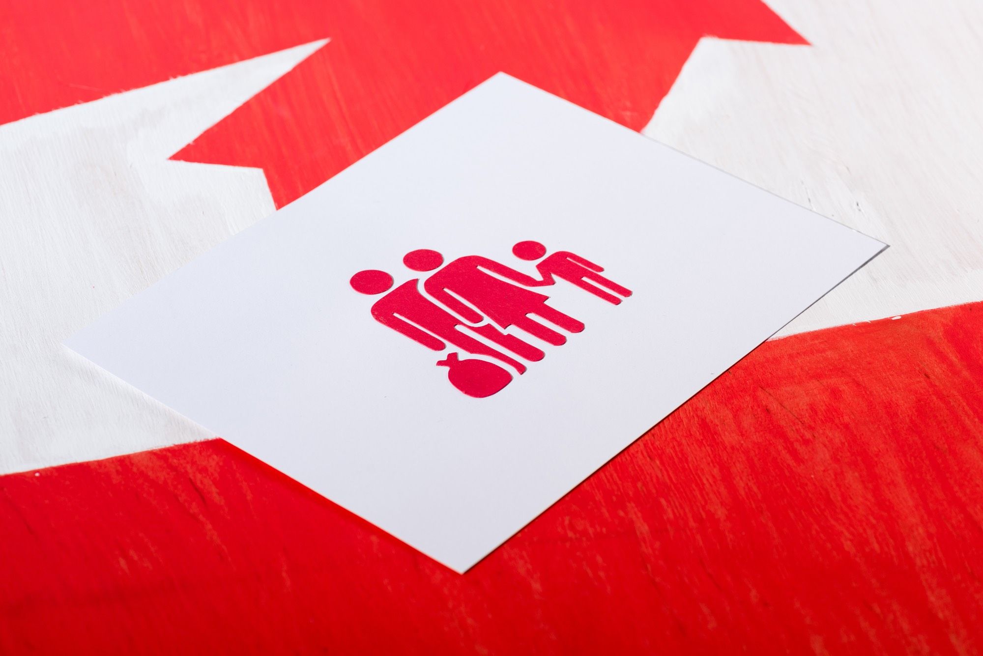 Canadian flag depicting immigrant mind COVID-19 delays