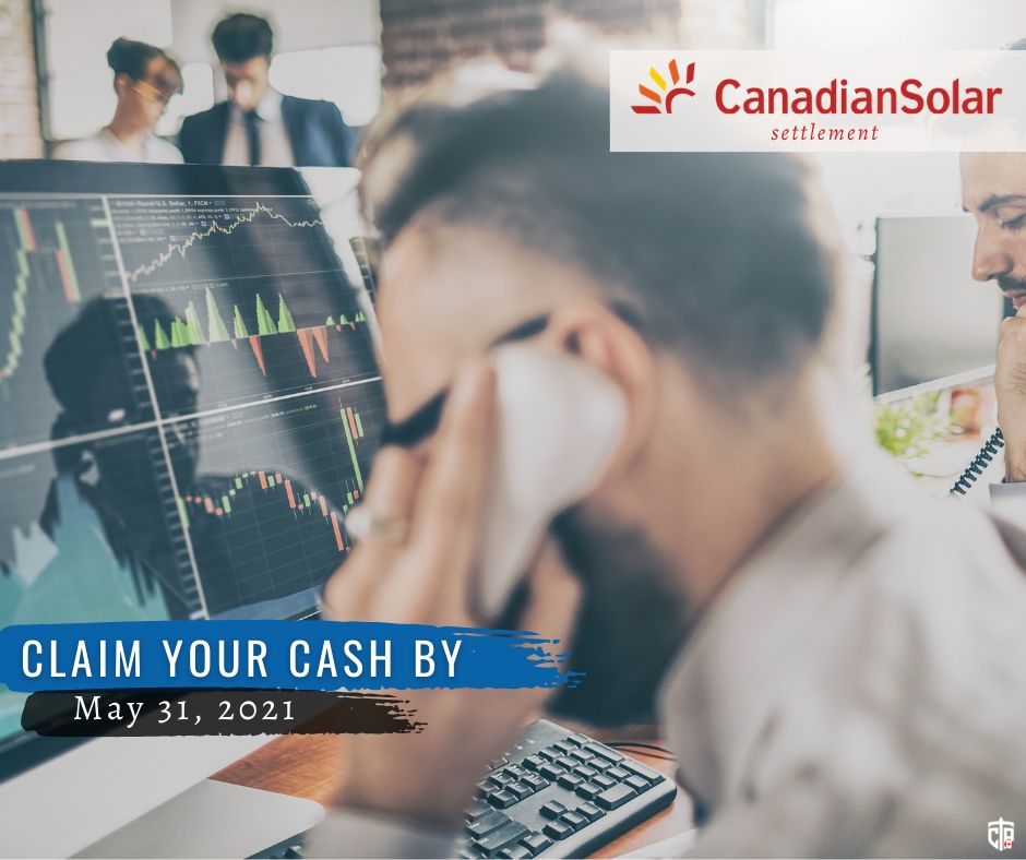 Canadian Solar’s securities settlement graphic