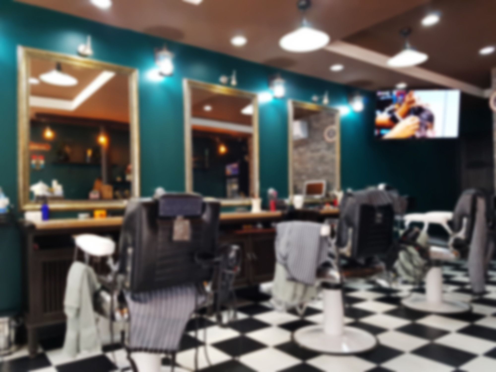Empty salon regarding the Great Clips business interruption class action lawsuit filed