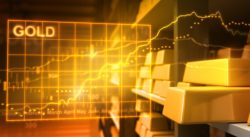 Gold market chart regarding the gold price-fixing class action lawsuit