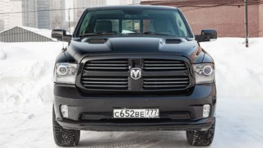 Dodge Ram in the snow regarding the air suspension system defects class action lawsuit filed