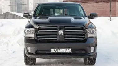 Dodge Ram in the snow regarding the air suspension system defects class action lawsuit filed