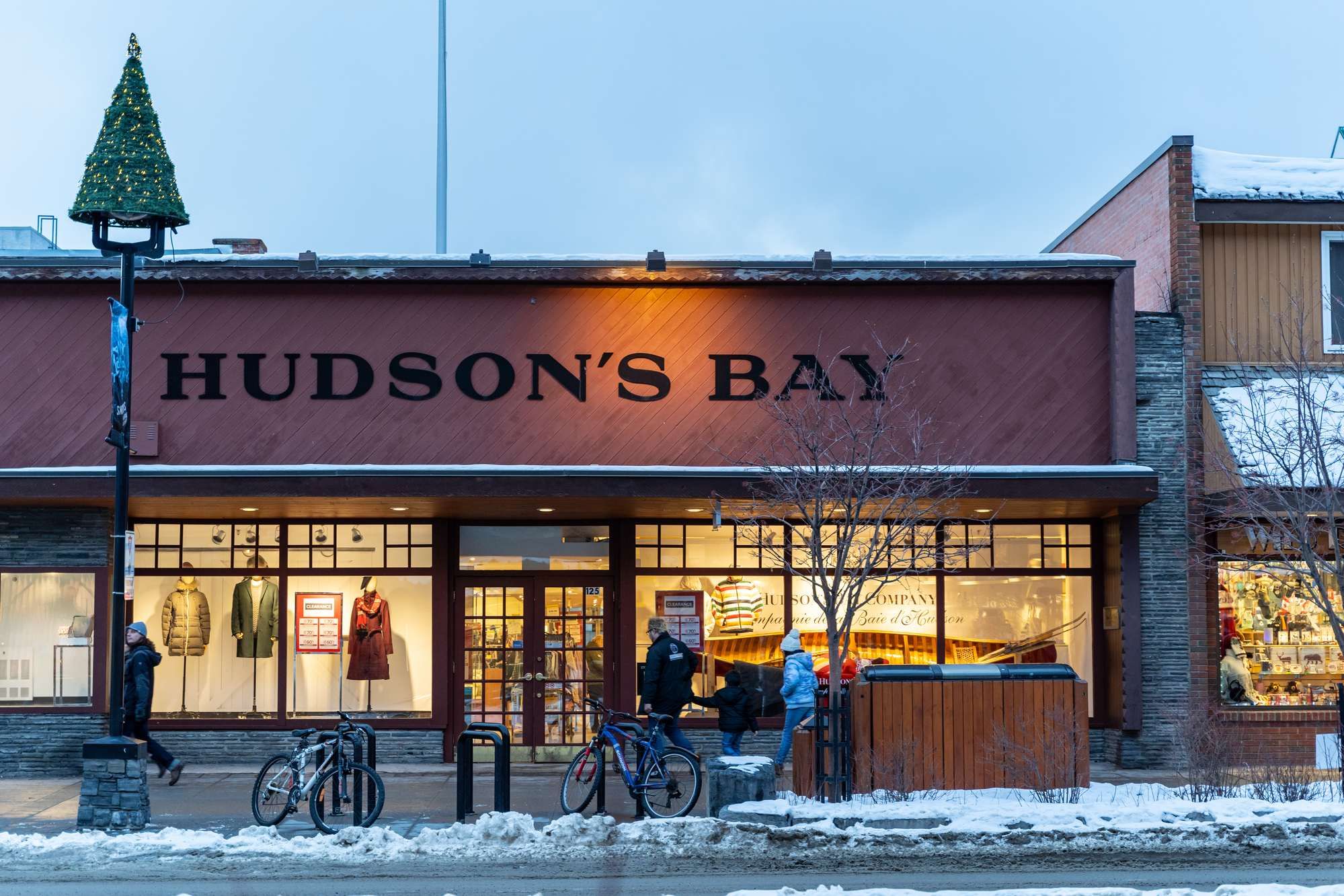 Hudson's Bay Company regarding the unpaid rent lawsuit filed against it