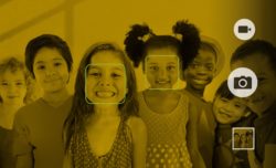 Children's faces being recognized regarding the Clearview AI class action lawsuit filed 