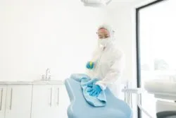 Dentist cleaning chair regarding the Aviva Canada insurance breach of contract class action lawsuit 