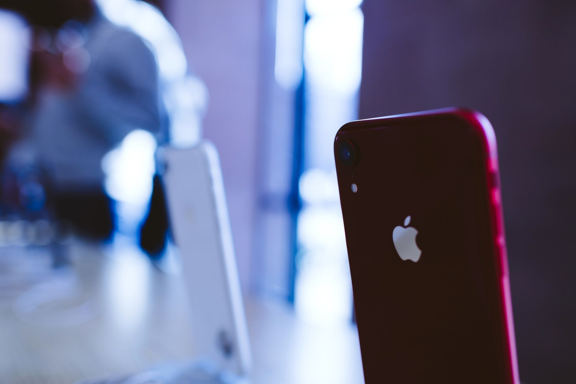 An iphone regarding the lawsuit Apple filed against GEEP for reselling products 