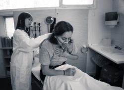 woman in the hospital receiving treatment regarding the stay granted to big tobacco companies again 