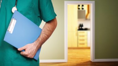 Cropped shot of doctor regarding the NB abortion access lawsuit