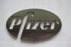 Pfizer vaccine sign