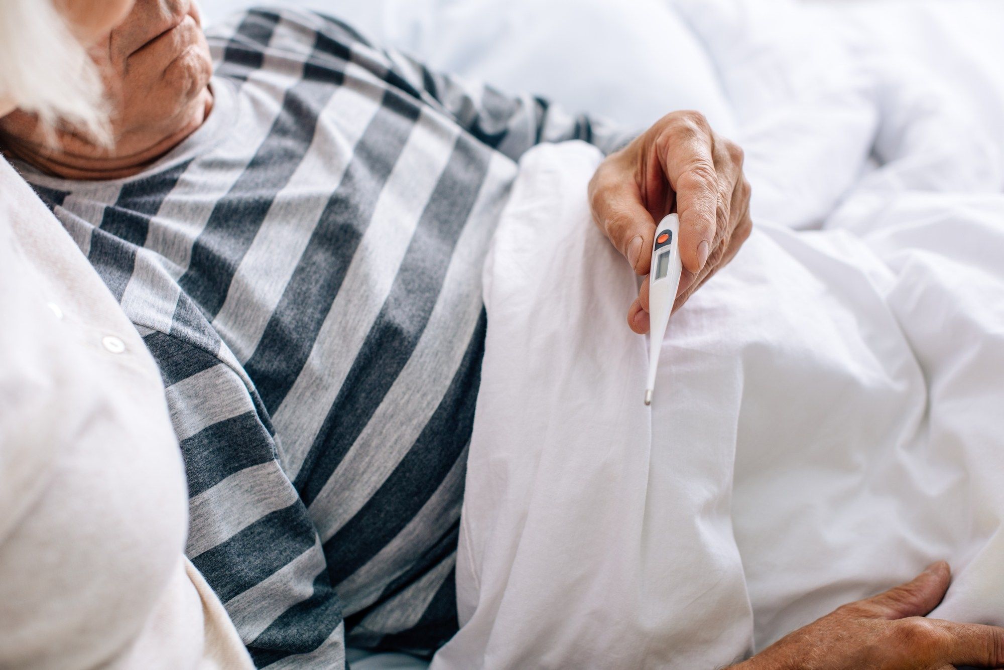 Senior sick with COVID-19 regarding the Shepherd's care foundation class action lawsuit