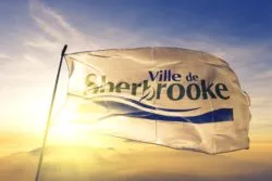 Sherbrooke on flag