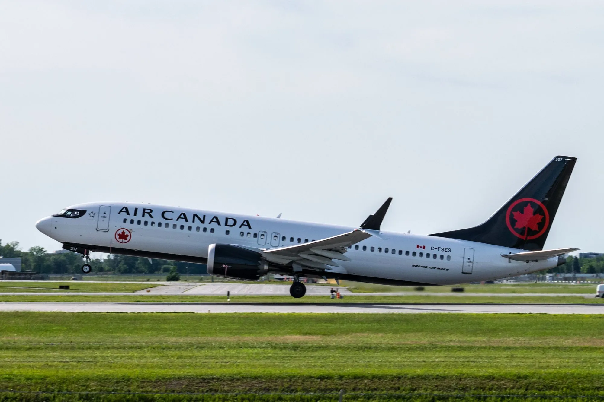 Air Canada flight regarding consumer flight passes