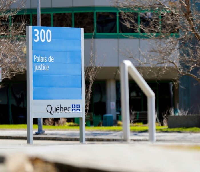 The Quebec courthouse
