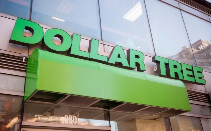 A Dollar Tree store in the Harlem neighborhood in New York.
