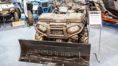 Polaris Sportsman All-Terrain Vehicle in camo