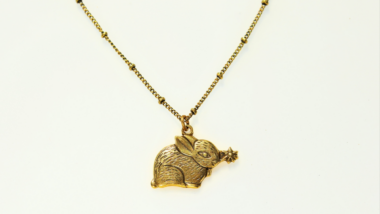 Pendant necklace vintage costume jewelry accessory
