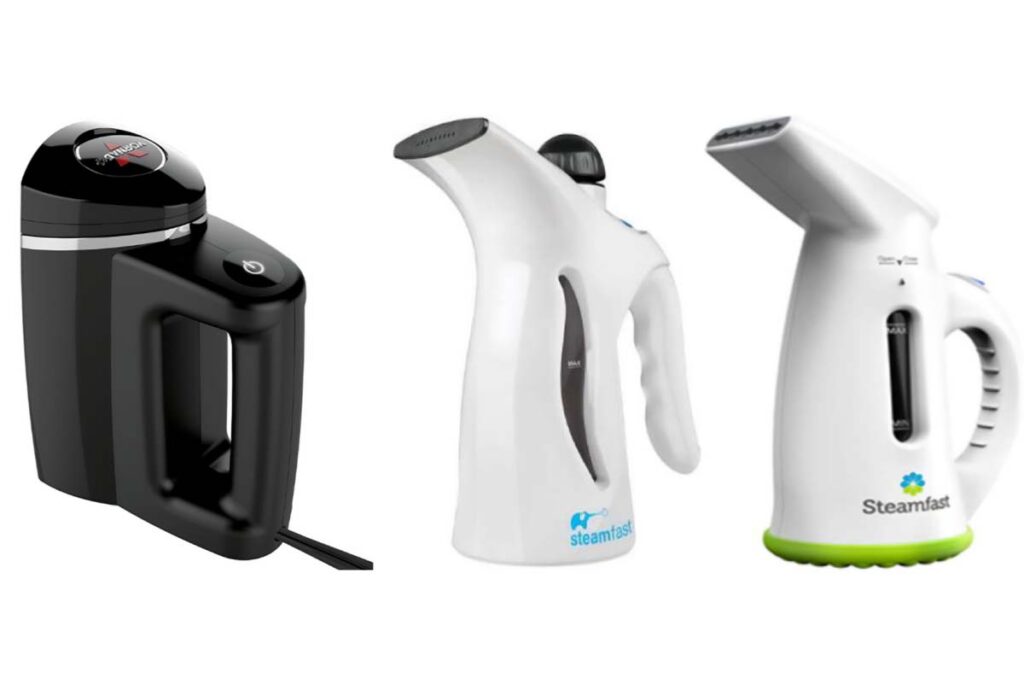 Product photos of some of the recalled steamers sold by Vornado, representing the Vornado steamers recall.
