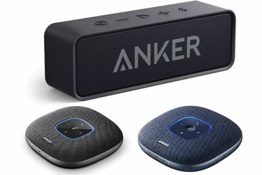 Product photo of recalled Anker speaker, representing the speakers recall.