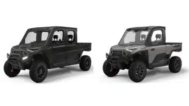 Product photos of recalled Polaris vehicles, representing the Polaris recall.