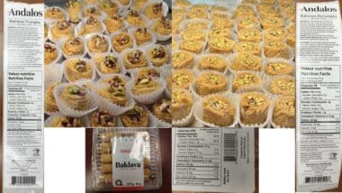 recalled Baklava