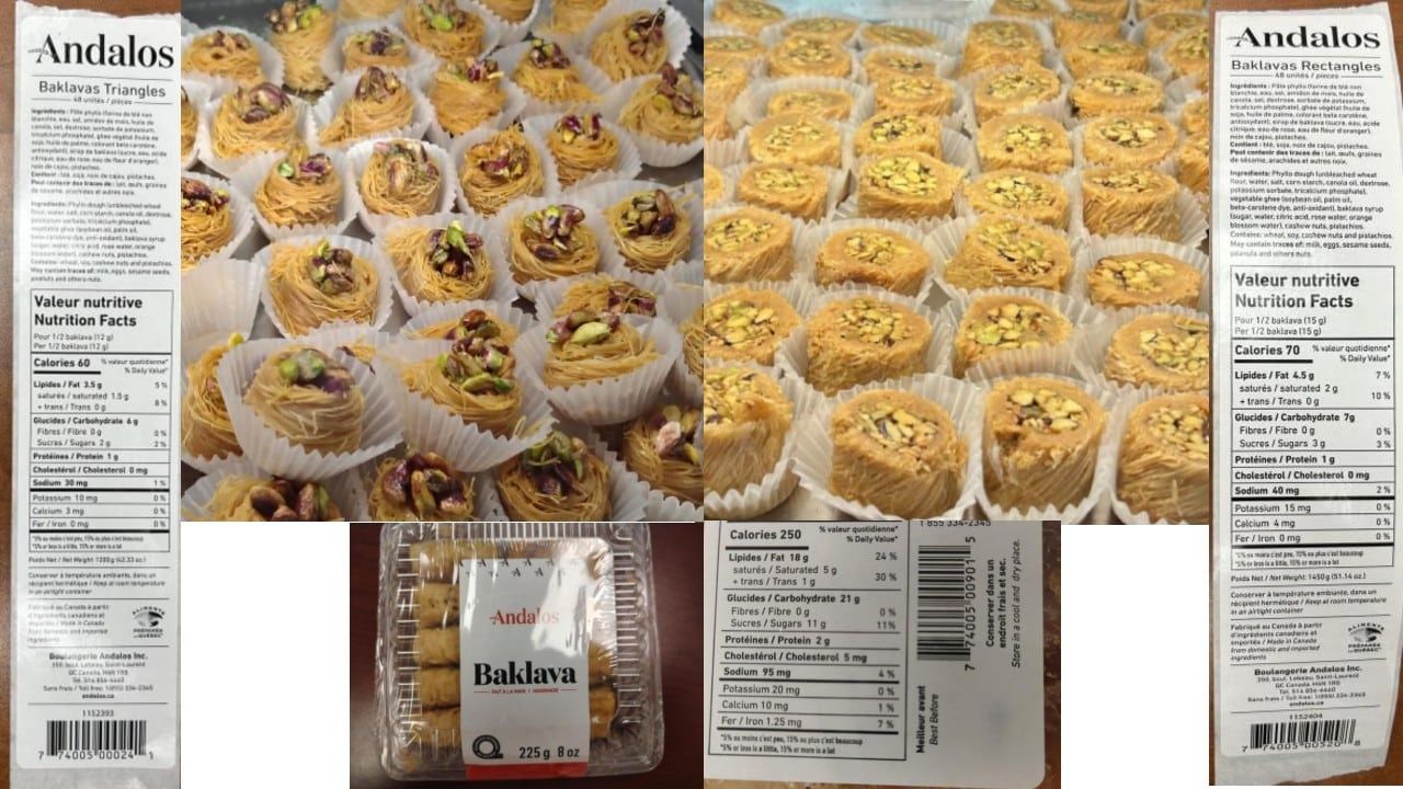 recalled Baklava