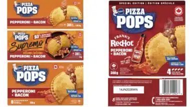 Pizza Pops FRANK's RedHot Pepperoni + Bacon, Pizza Pops Pepperoni + Bacon