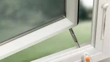 Recalled window opening control device installed on 100 Series casement windows